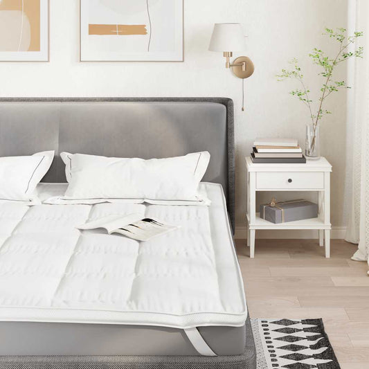 Coprimaterasso Bianco 200x220 cm - homemem39