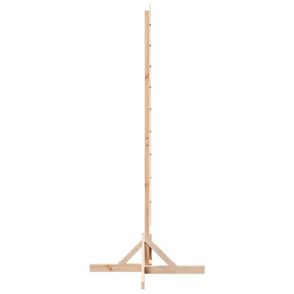 Albero di Natale Decorativo in Legno 180 cm in Legno Massello