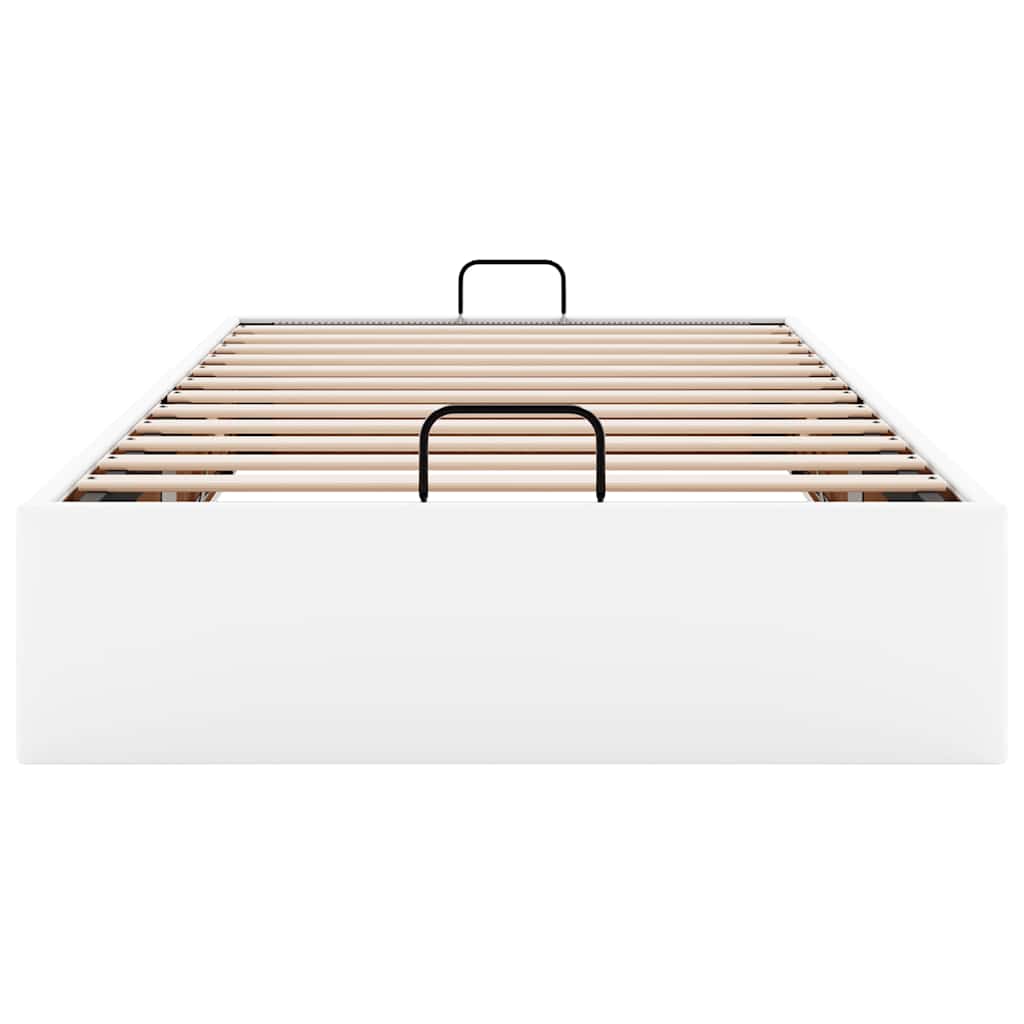 Struttura Letto Pouf senza Materasso 90x190 cm Similpelle