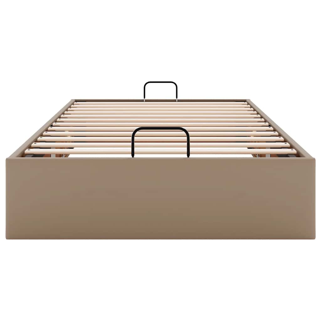 Struttura Letto Pouf senza Materasso 90x190 cm Similpelle