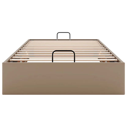Struttura Letto Pouf senza Materasso 90x190 cm Similpelle