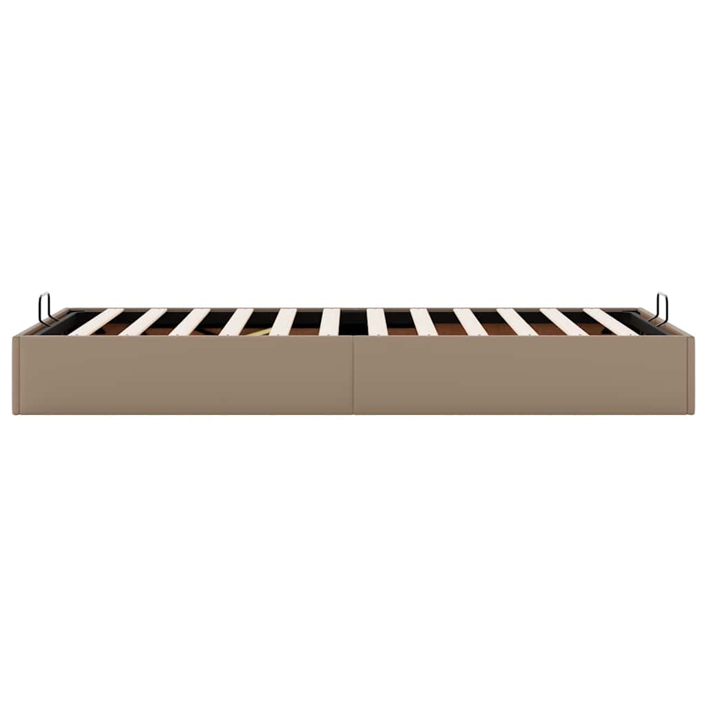 Struttura Letto Pouf senza Materasso 90x190 cm Similpelle
