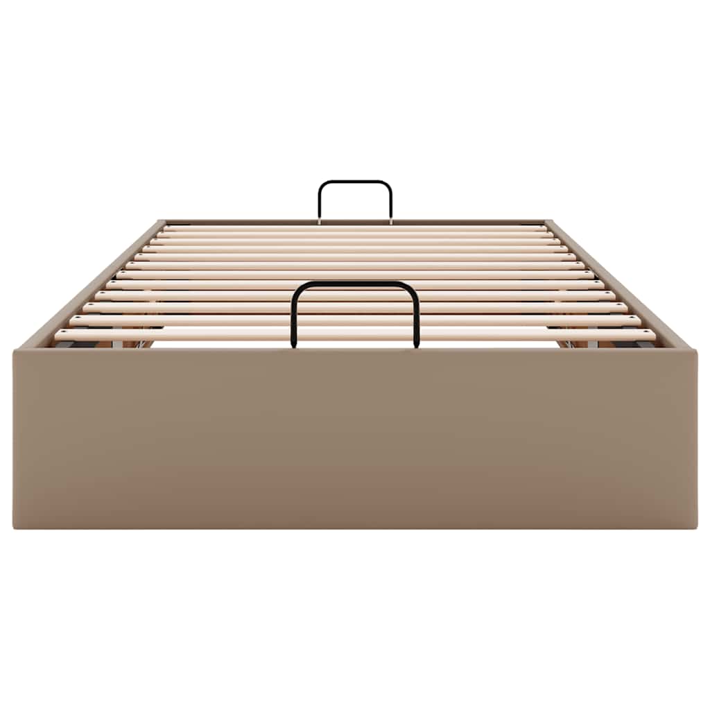 Struttura Letto Pouf senza Materasso 90x200 cm Similpelle