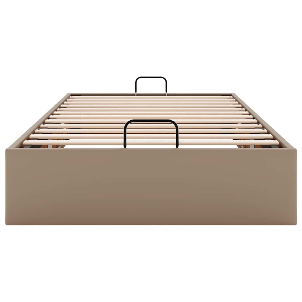 Struttura Letto Pouf senza Materasso 100x200 cm Similpelle