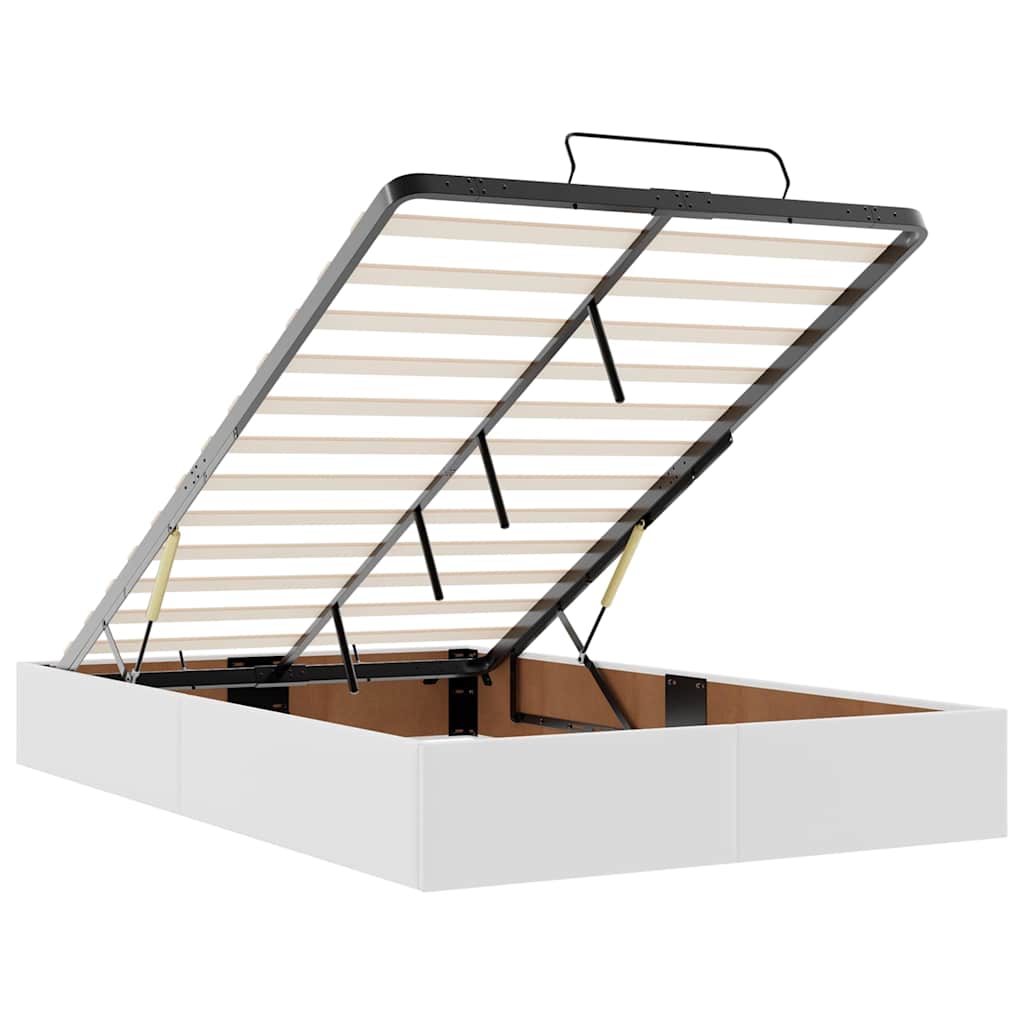 Struttura Letto Pouf senza Materasso 120x190 cm Similpelle