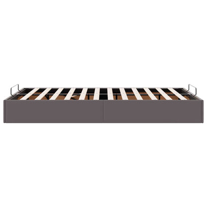 Struttura Letto Pouf senza Materasso 120x190 cm Similpelle | homemem39