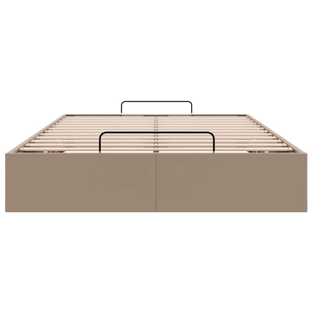 Struttura Letto Pouf senza Materasso 120x190 cm Similpelle | homemem39