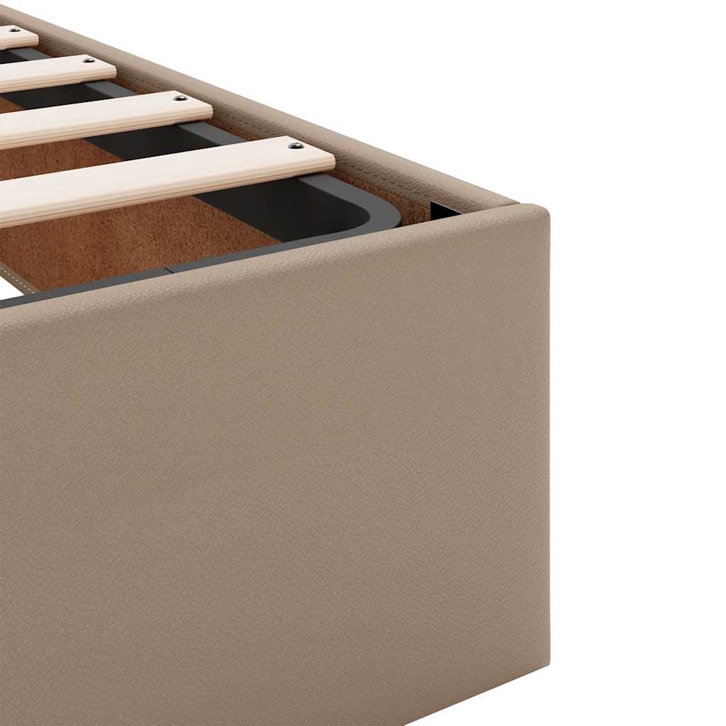 Struttura Letto Pouf senza Materasso 120x190 cm Similpelle | homemem39