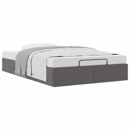 Struttura Letto Pouf senza Materasso 120x200 cm Similpelle | homemem39