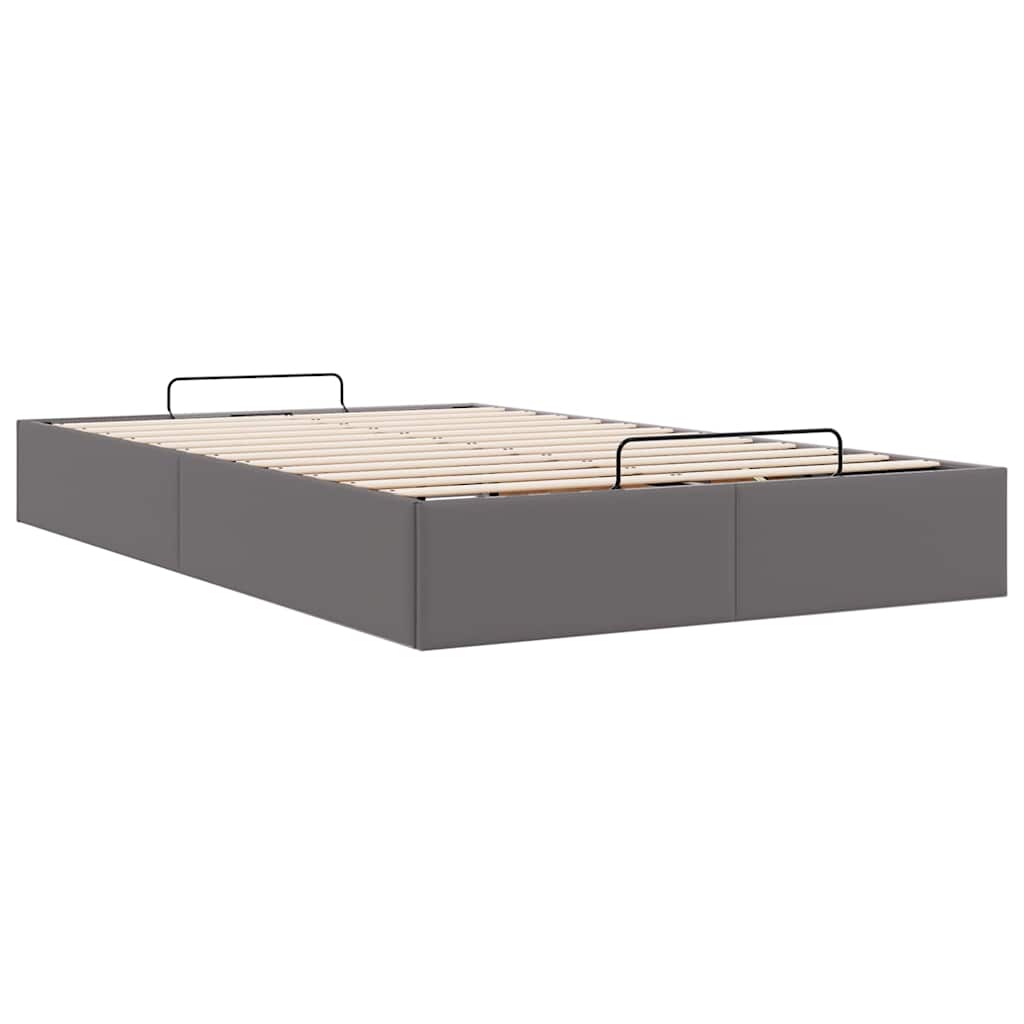 Struttura Letto Pouf senza Materasso 120x200 cm Similpelle | homemem39