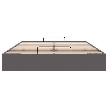 Struttura Letto Pouf senza Materasso 140x190 cm Similpelle