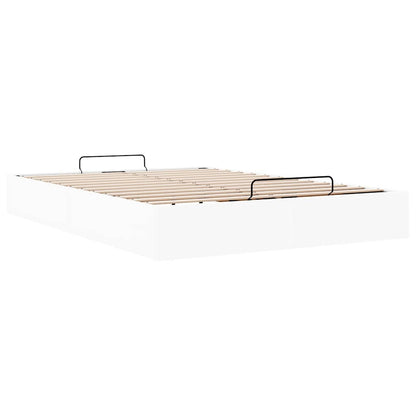 Struttura Letto Pouf senza Materasso 140x200 cm Similpelle | homemem39