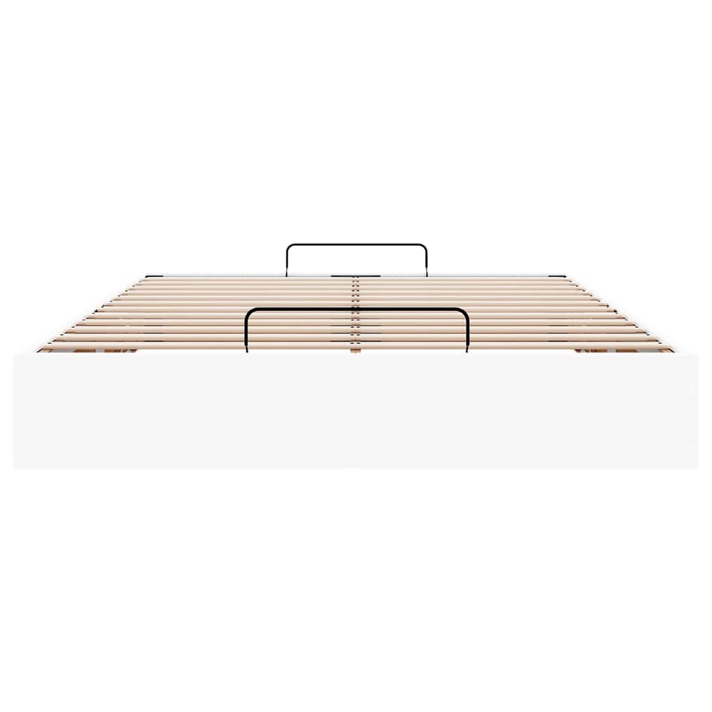 Struttura Letto Pouf senza Materasso 140x200 cm Similpelle | homemem39