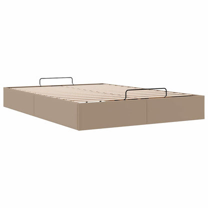 Struttura Letto Pouf senza Materasso 140x200 cm Similpelle | homemem39