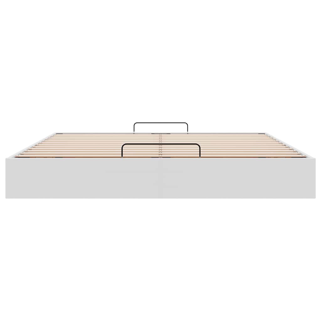 Struttura Letto Pouf senza Materasso 160x200 cm Similpelle