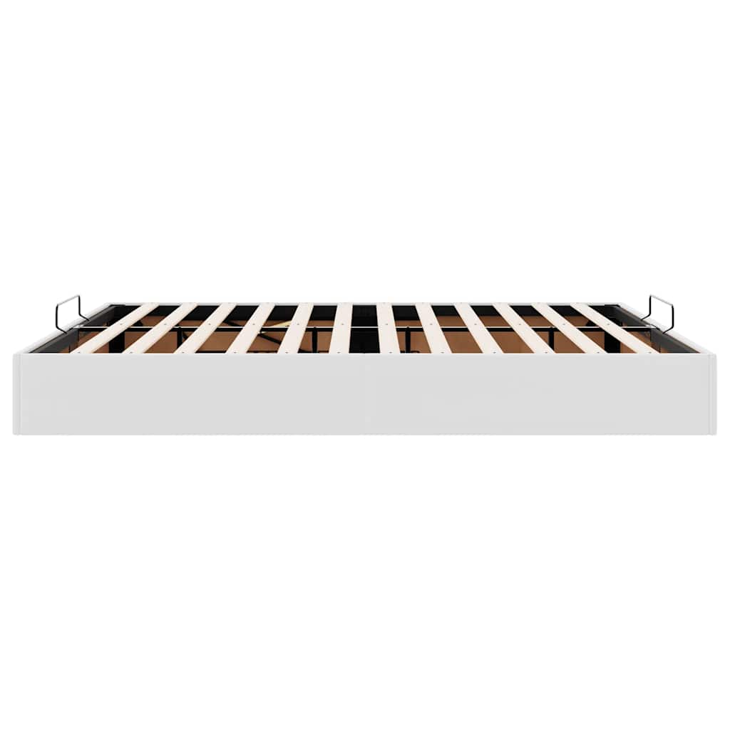 Struttura Letto Pouf senza Materasso 160x200 cm Similpelle