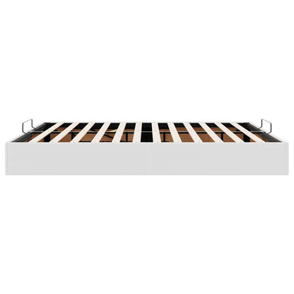Struttura Letto Pouf senza Materasso 160x200 cm Similpelle