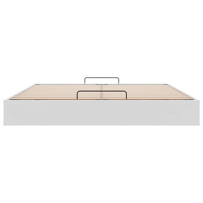 Struttura Letto Pouf senza Materasso 180x200 cm Similpelle | homemem39