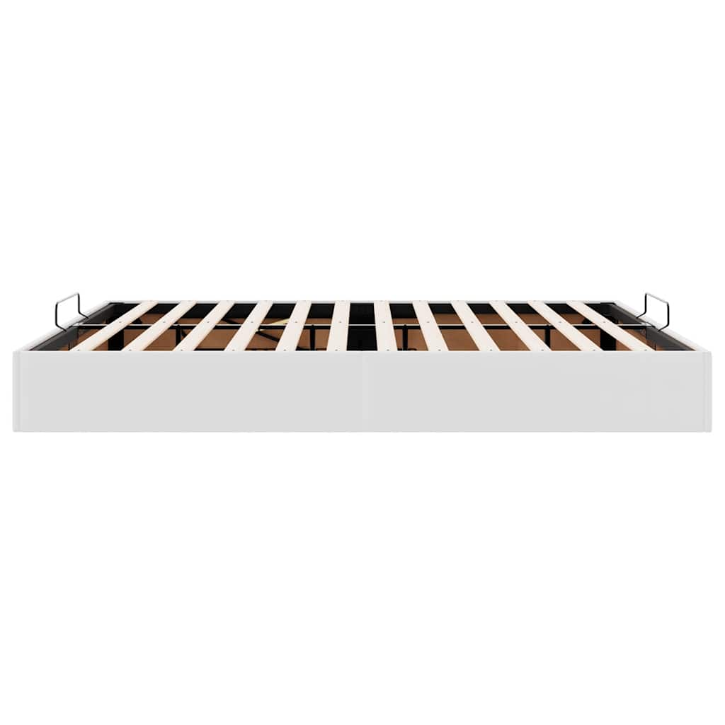 Struttura Letto Pouf senza Materasso 180x200 cm Similpelle | homemem39