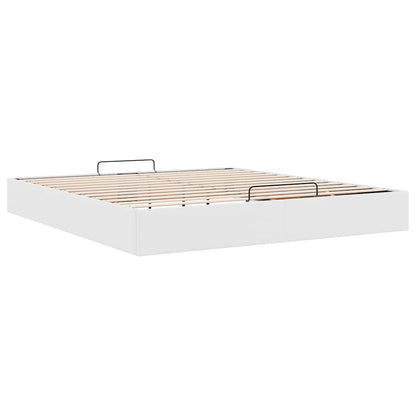 Struttura Letto Pouf senza Materasso 180x200 cm Similpelle | homemem39