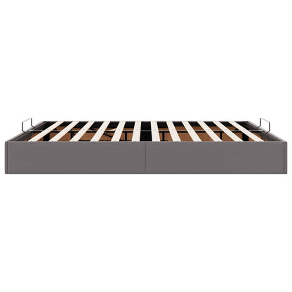 Struttura Letto Pouf senza Materasso 180x200 cm Similpelle | homemem39