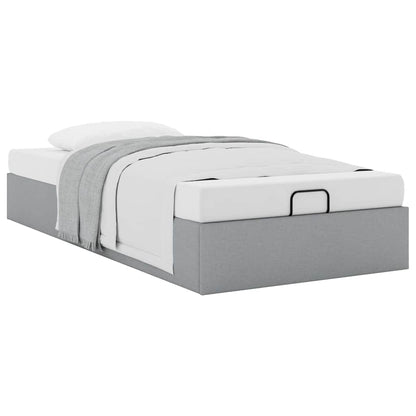 Struttura Letto Pouf senza Materasso 90x190 cm in Tessuto | homemem39
