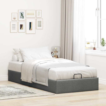 Struttura Letto Pouf senza Materasso 90x190 cm in Tessuto | homemem39