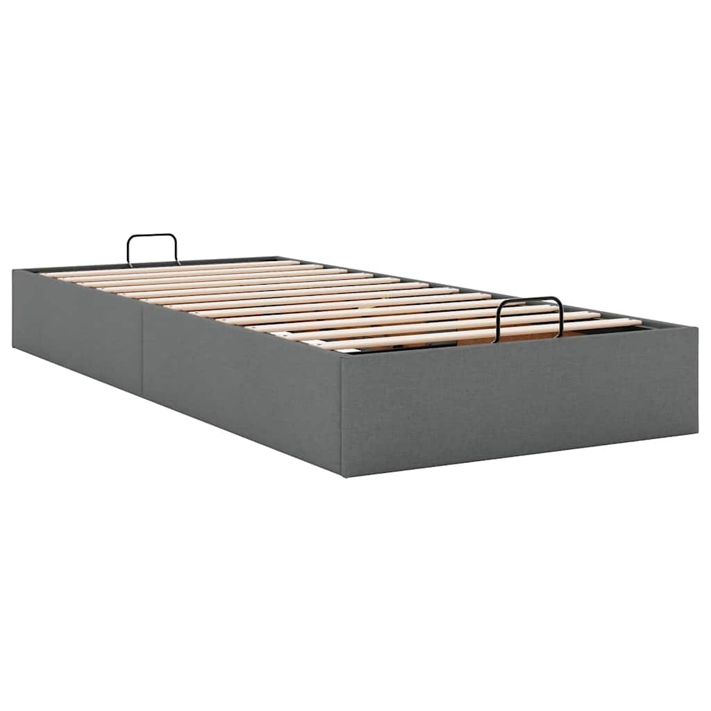 Struttura Letto Pouf senza Materasso 90x190 cm in Tessuto | homemem39