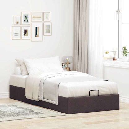 Struttura Letto Pouf senza Materasso 90x190 cm in Tessuto | homemem39
