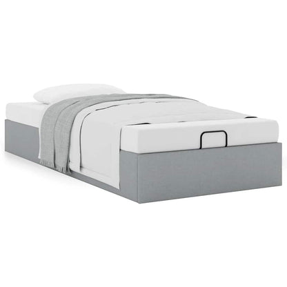 Struttura Letto Pouf senza Materasso 90x200 cm in Tessuto