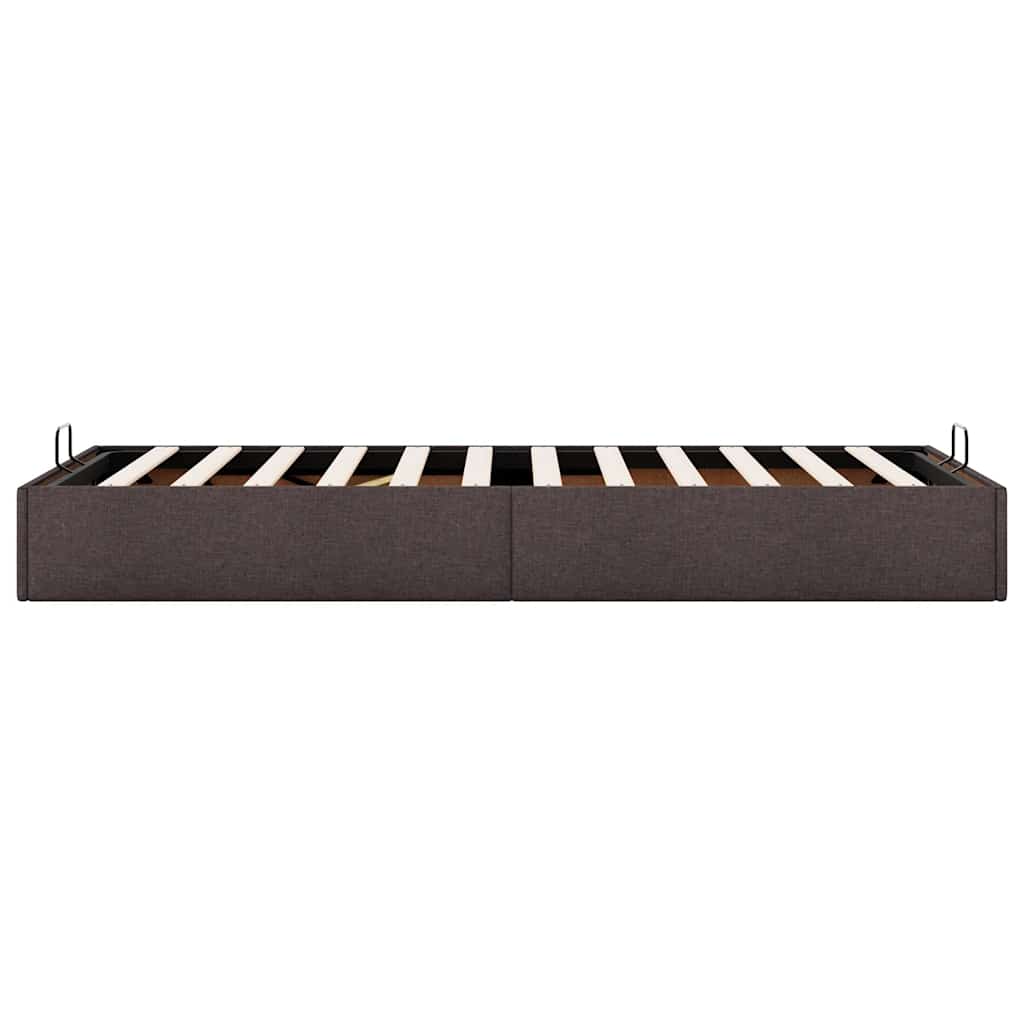 Struttura Letto Pouf senza Materasso 90x200 cm in Tessuto