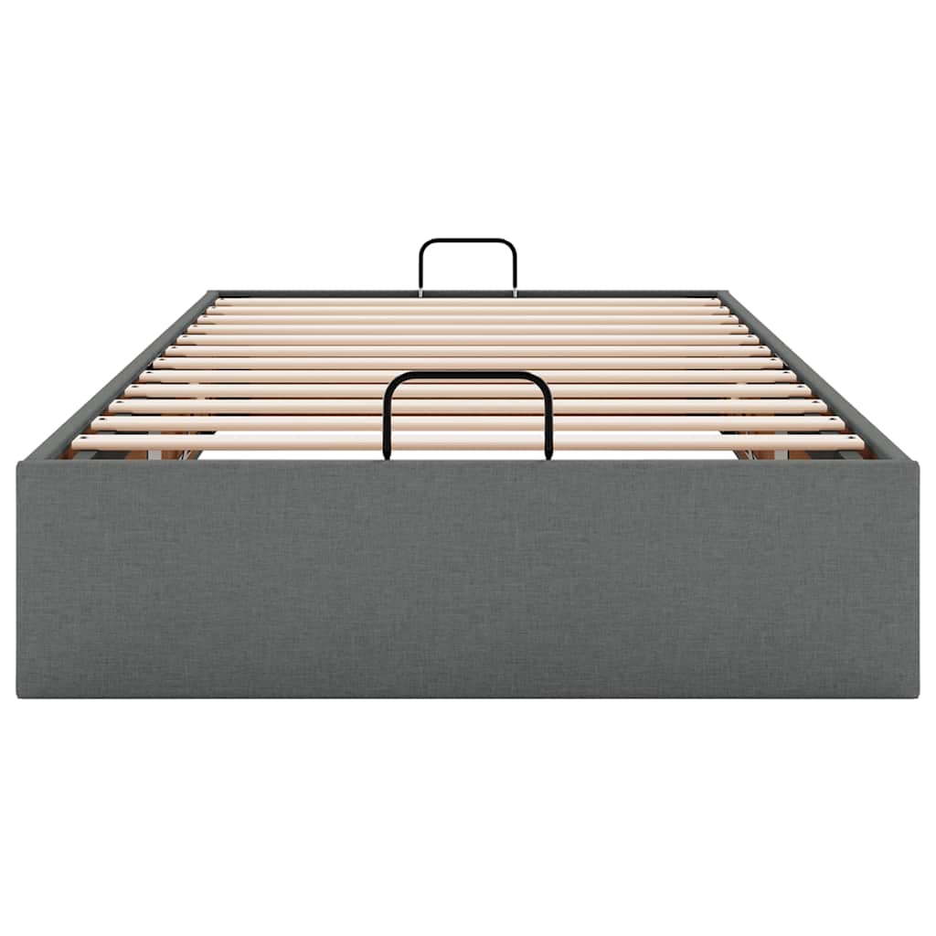 Struttura Letto Pouf senza Materasso 100x200 cm in Tessuto - homemem39