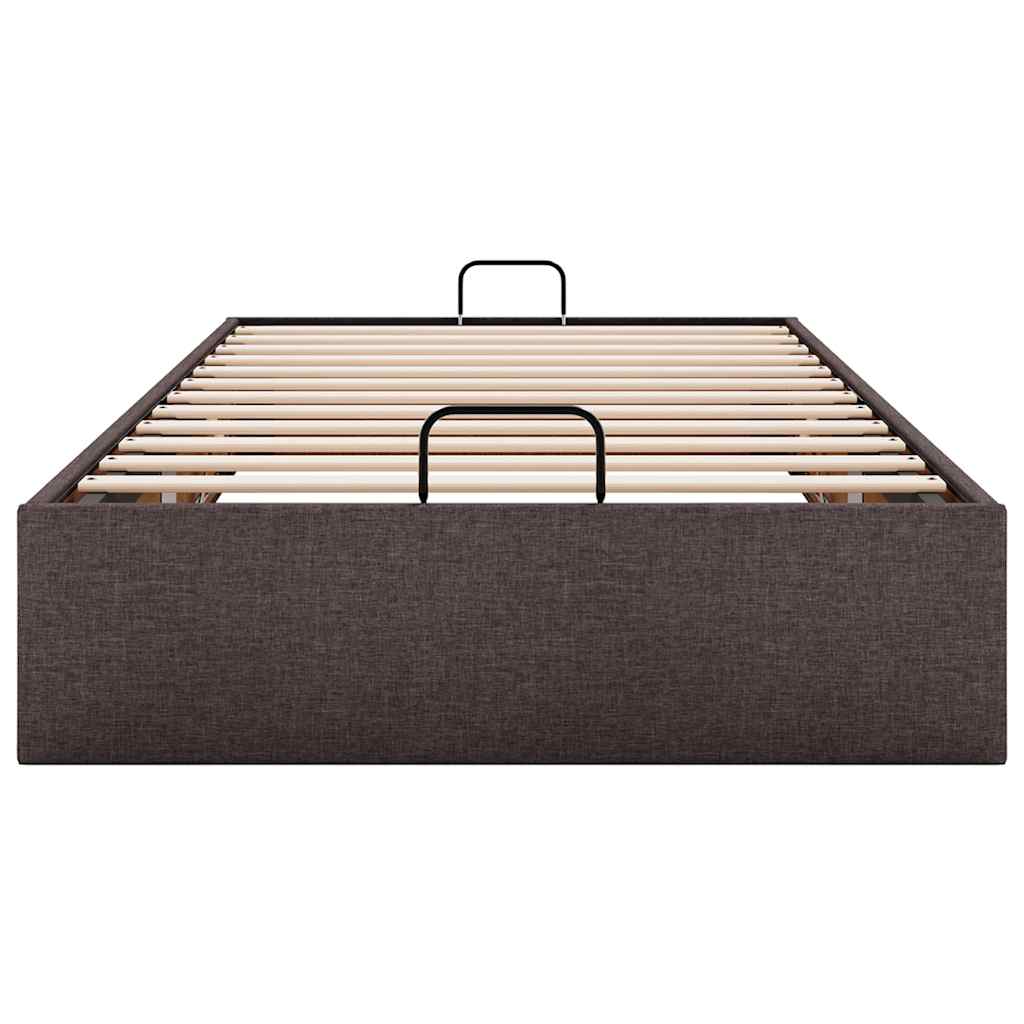 Struttura Letto Pouf senza Materasso 100x200 cm in Tessuto