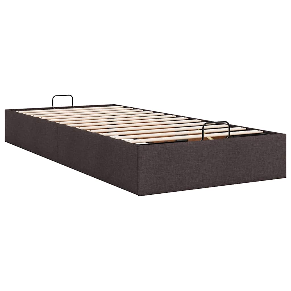 Struttura Letto Pouf senza Materasso 100x200 cm in Tessuto