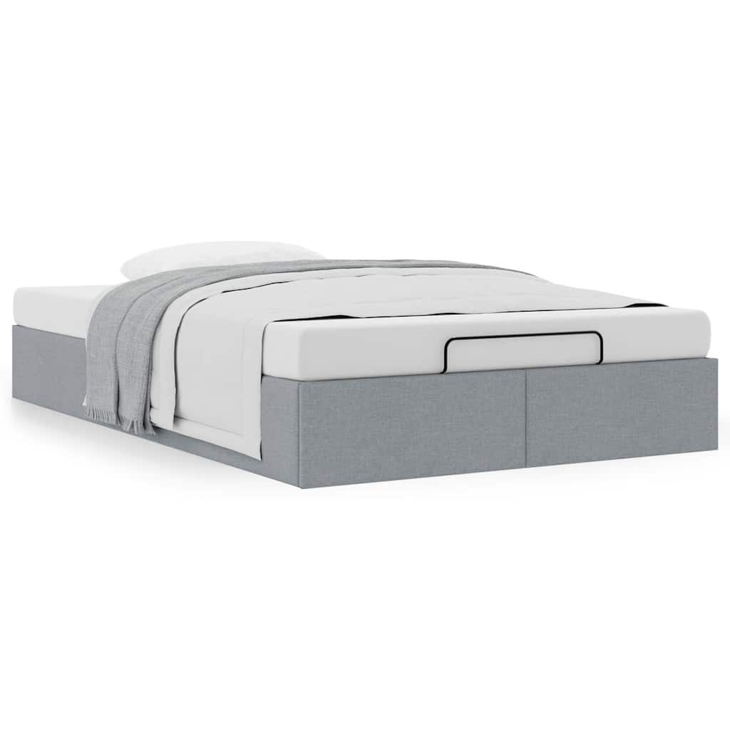 Struttura Letto Pouf senza Materasso 120x200 cm in Tessuto