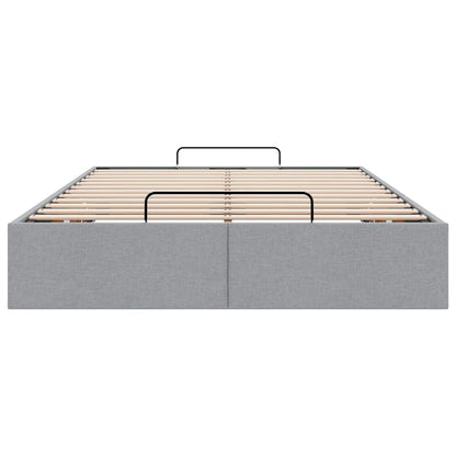 Struttura Letto Pouf senza Materasso 120x200 cm in Tessuto - homemem39