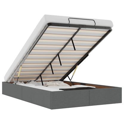 Struttura Letto Pouf senza Materasso 120x200 cm in Tessuto - homemem39