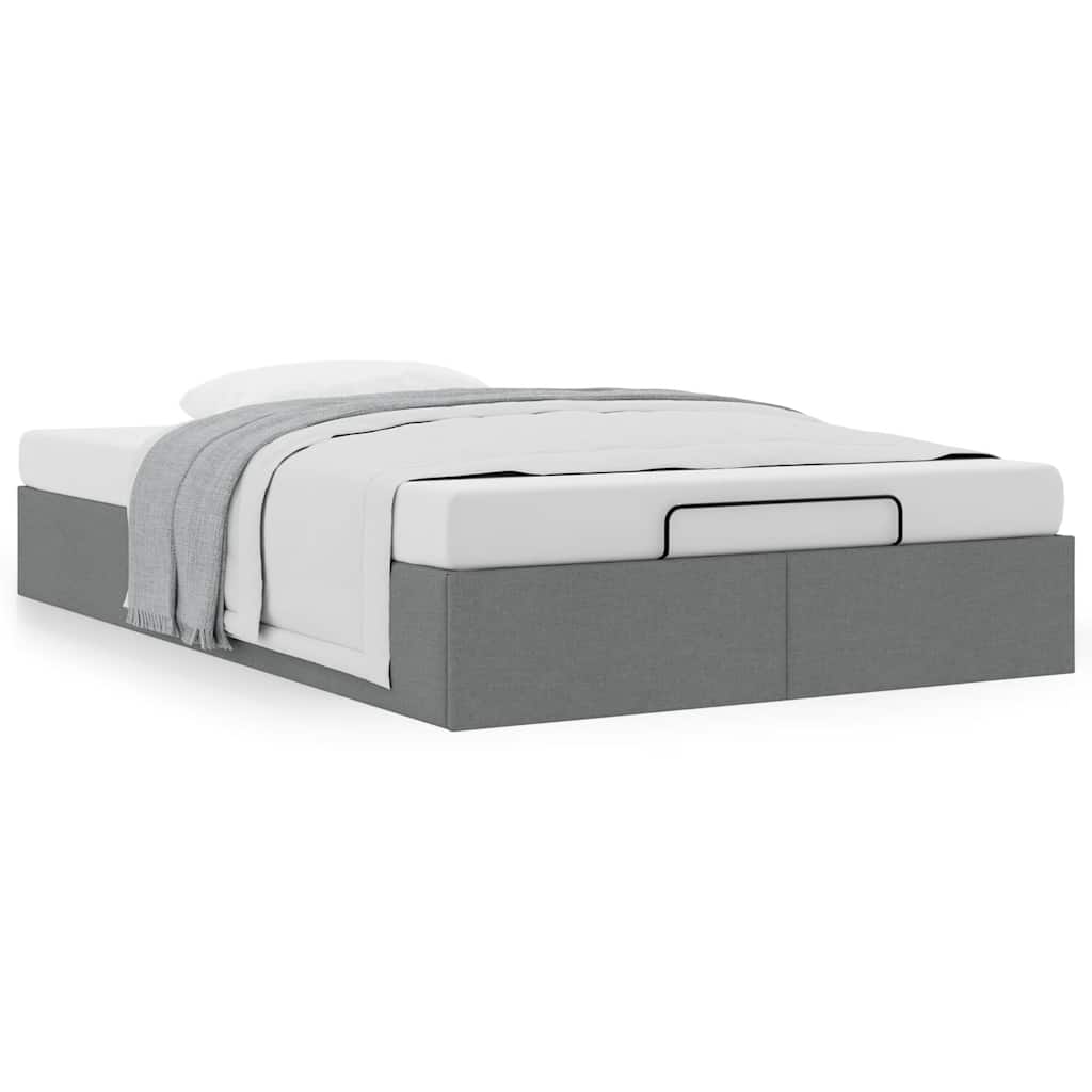 Struttura Letto Pouf senza Materasso 120x200 cm in Tessuto