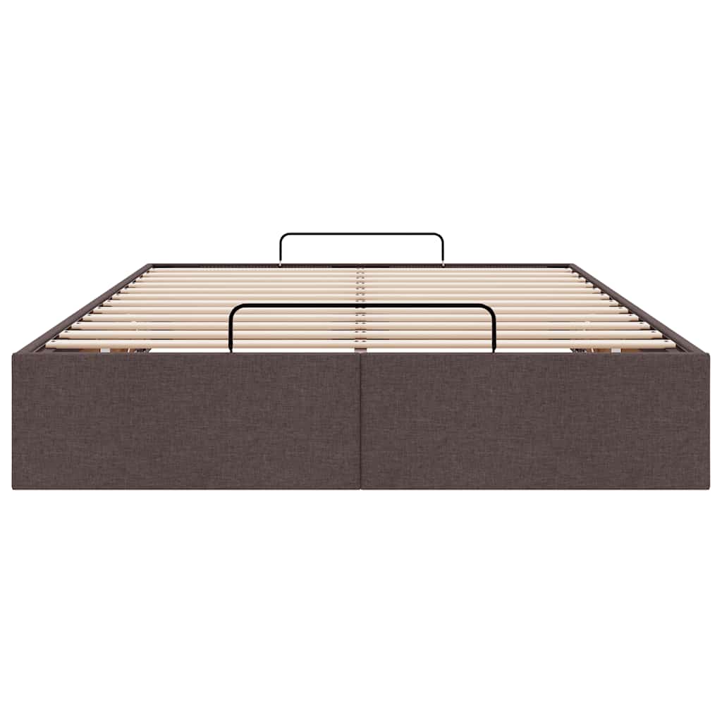 Struttura Letto Pouf senza Materasso 120x200 cm in Tessuto - homemem39