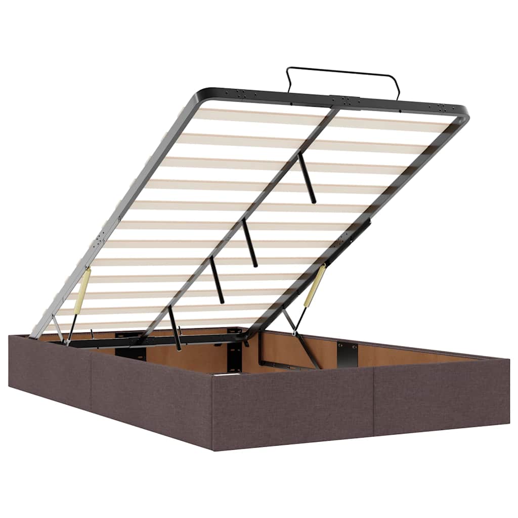 Struttura Letto Pouf senza Materasso 120x200 cm in Tessuto - homemem39