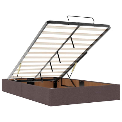 Struttura Letto Pouf senza Materasso 120x200 cm in Tessuto - homemem39