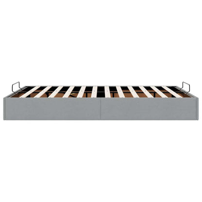 Struttura Letto Pouf senza Materasso 140x190 cm in Tessuto