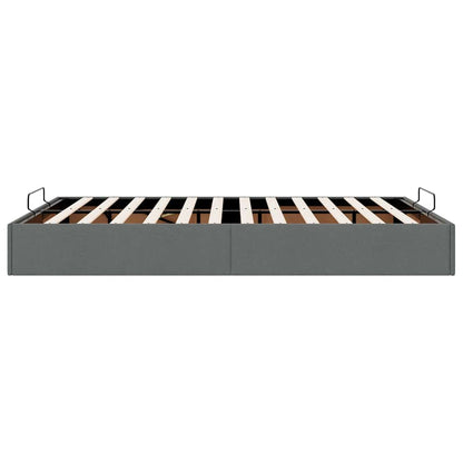 Struttura Letto Pouf senza Materasso 140x190 cm in Tessuto