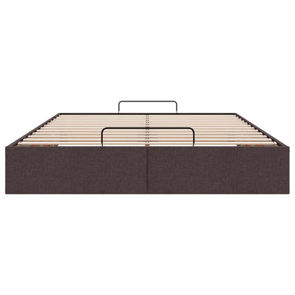 Struttura Letto Pouf senza Materasso 140x200 cm in Tessuto - homemem39