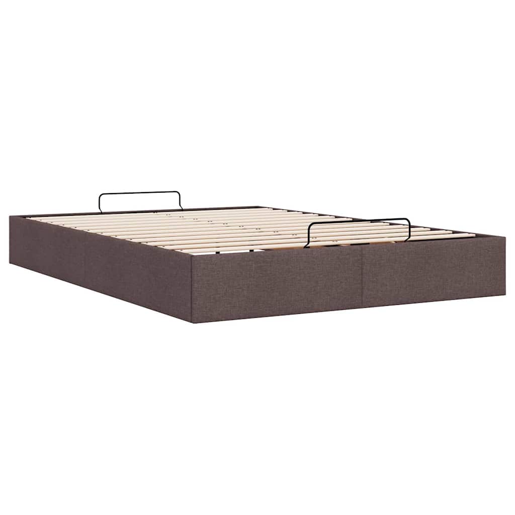 Struttura Letto Pouf senza Materasso 140x200 cm in Tessuto - homemem39