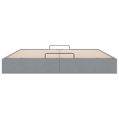 Struttura Letto Pouf senza Materasso 160x200 cm in Tessuto