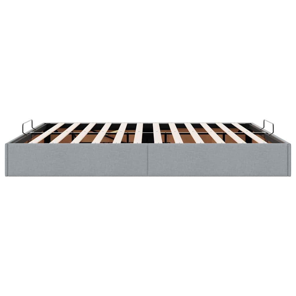 Struttura Letto Pouf senza Materasso 160x200 cm in Tessuto
