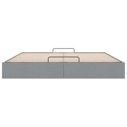 Struttura Letto Pouf senza Materasso 180x200 cm in Tessuto