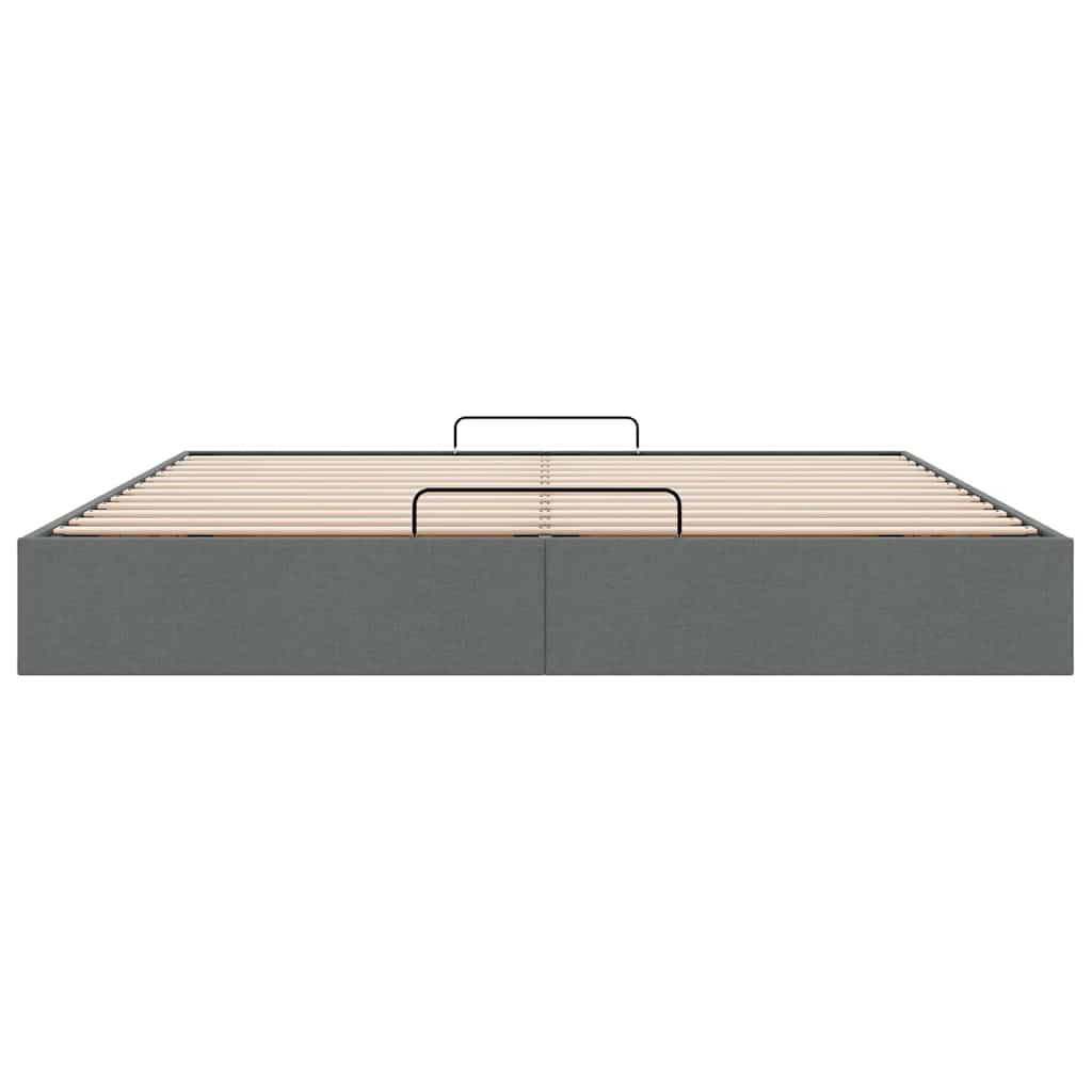 Struttura Letto Pouf senza Materasso 180x200 cm in Tessuto