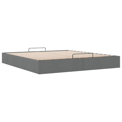 Struttura Letto Pouf senza Materasso 180x200 cm in Tessuto